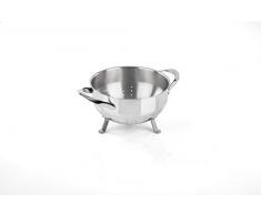 Barazzoni My Lady Passoire en Acier Inoxydable 18/10, 22Â cm, 1,2 mm dÃ©paisseur, crÃ©ation de Claudio Bellini, fabriquÃ© en Italie, Acier