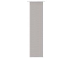 Home Fashion Panneau Coulissant Bambou-Aspect versteift, Polyester, Pierre 245Â x 60Â cm