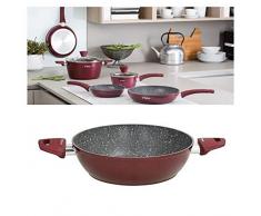 Tognana Extra Induction Casserole avec 2Â poignÃ©es, Aluminium, Violet