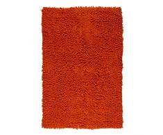 Thedecofactory 601935 Tapis Orange 60X90 Coton Shaggy, 90 x 60 x 1,5 cm