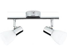 Philips Essentials Spot LED Coir, 4,3 W, ampoule incluse Chromé, Métal, chrom, Integriert 4.3 wattsW 230 voltsV