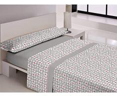 LibÃ©rez des Jeux de draps cama 105 cm Gris