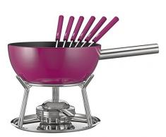 Spring Kit Fondue en Aluminium pour Plaque à Induction Violet