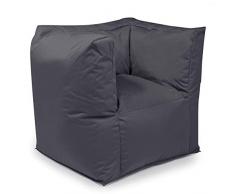 Outbag Valley DextÃ©rieur Pouf, Anthracite, 60 x 90 cm