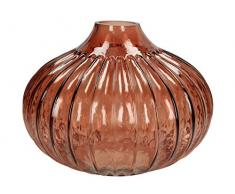 J. Kersten BV Vase en Verre Bordeaux 24,5 x 24,5 x 19 cm