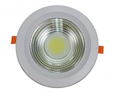 Led Spot encastrable rond 220V blanc 20W blanc froid 6000K pour salle de bain et salon [Classe Ã©nergÃ©tique A++]