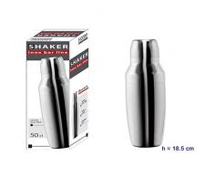 Home Shaker Cocktail, 500Â ML, Acier Inoxydable, 8Â x 8Â x 20Â cm