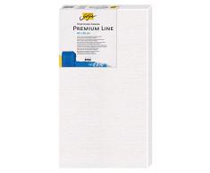 Solo Goya Premium Line Toile extensible en toile de qualité supérieure avec 4 épaisseurs de fond en coton Idéal pour les peintures à huile, acryliques et gouache Env. 40 x 80 cm