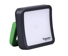 Schneider electric projecteur lED, 18Â W, noir et vert, 20Â x 20Â x 8Â cm
