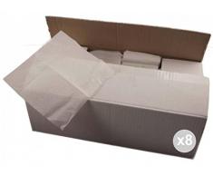 CELTEX Lot 8 x 2000 (16000 pièces Total) Serviettes 17 x 17 Papier 1 Foulard Tissue ouate Cuisineâ¯: Vaisselle et Accessoires, Multicolore, Unique