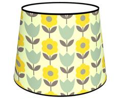 Abat-jours 7111304610307 Conique Tupo Lampadaire, Tissus/PVC, Multicolore