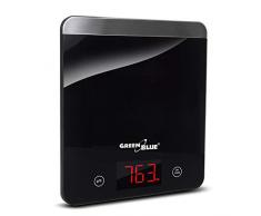 Green Blue GB171 Balance de Cuisine électrique numérique Moderne de Haute qualité (Noir GB171)