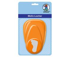 Ursus 19480002 Perforatrice à Levier Moyen avec Pied Env. 25,4 mm, Orange