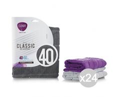 Clendy Cendy 201020 Lot de 24 Chiffons en Microfibre 40 x 60 cm