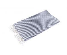Sun and Surf Navy Blue Fouta 100% Cotton 2600-F2, 90x170cm