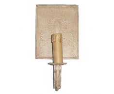 Better & Best 0226119Â âÂ Applique murale de salle de bain avec plaque en forme de frise dÃ©corÃ©e avec guirlande, couleur taupe