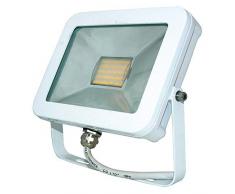 MACADAM - Projecteur LED Extra Plat, Blanc, 1600 lm, 20 W, 4000 K, >70 CRI