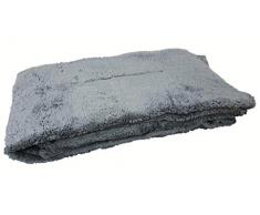 Homemaison Plaid délicat/douillet Polyester Anthracite 170 x 130 cm