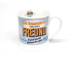 H&H 195000009 Tasse, Porcelaine, Mehrfarbig, 12 x 8,7 x 8,7 cm