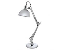 Eglo 94702Â Lampe de bureau, Argent