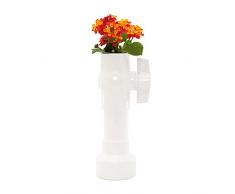 Helio Ferretti Tube Vase HF, cÃ©ramique Peinte, Mixte, Moyen