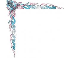 Indigos wgxmd670Â âÂ de 40Â g Sticker Mural md670Â tÃ¼recken Collection Autocollants 40Â cm Multicolore/Miroir