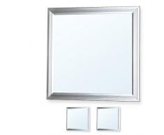 2x LEDVero 30x30 Panneau Ultraslim de LED - 10W, 800lm, 6000K Plafonnier encastrÃ© avec clips de montage et transformateur EMV2016 - blanc froid