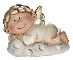 Comarco Sa 11546 Bougeoir en Terre Cuite, Multicolore, 11 x 5 x 9 cm