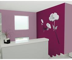 LÃ­nea Hogar Deco Flower Sticker Auto-adhÃ©sif Grand Format 60 x 90 cm