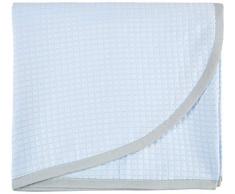 Maison en Tissu Couvre-lit pour lit de 105, Polyester, Bleu, 1Â Place, 42Â x 34Â x 9Â cm