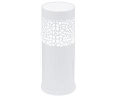 Eglo 91417 Lampe de Table, Métal, E27, Blanc