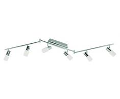 Wofi 967706540000 Bas Suspension Nickel Mat Chrome 6 x LED 5 W 21,5 cm