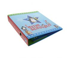 Goldbuch 35Â 028Â Pingouins schulzeit sammel Classeur A4Â en Carton, 28,5Â x 32Â cm