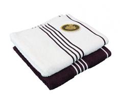 GÃ¶zze 140-40-A4 Serviettes de Toilette Rouge