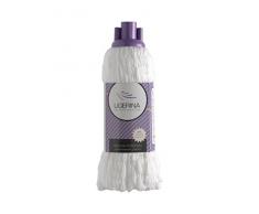 New Mop 505 Balai à Franges, Polyester, Blanc/Violet, 29 x 10 x 6 cm