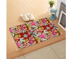 Bonamaison Paillasson dÃ©coratif Multicolore 40 x 70 cm