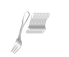 Esmeyer GINA Lot de 12 fourchettes à Dessert en Acier Inoxydable 18/10 Argenté