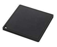 TOWER Dessous de plat carré Noir