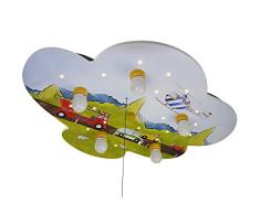 Niermann Standby 671 Plafonnier, Bois, Voitures, 74 x 57 x 7 cm