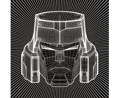 Transformers WDC95747 Toile Imprimée, Bois Dense, Multicolore, 40 x 40 cm