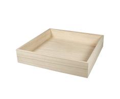 Rayher 62864505 Plateau dÃ©co en bois, FSC Mix Credit