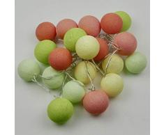 Les Merveilleuses dAugustine - Guirlande lumineuse 50 Boules Tropical