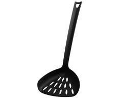 FACKELMANN 40241 Wok Pelle de Séparation Asia Line Accessoire de Cuisine Plastique Cuillère pour Poêles Revêtement Noir Quantité : 1 pièce