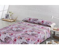 ESTELA gemme-Jeu de draps imprimÃ© Para cama de 90 cm, 3 piezas Pierre