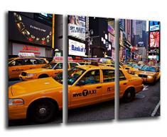 Tableau Moderne Photographique, Impression sur bois, New York, New York City, Gratte-ciel, 97 x 62 cm, ref. 26032