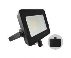 G.W.S Projecteur LED, Tricolore (3000 K / 4000 K / 6000 K), 30W