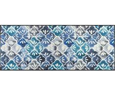 Wash + Dry Design Tapis Bleu 75 x 190 cm