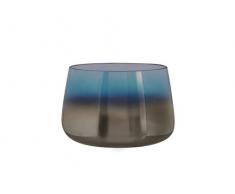 pt, Living PT3349BL Vases, Verre, Blue, D 15 cm
