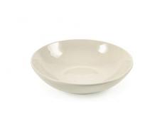 Villa DEste Home Tivoli 2195376 Lot de 6 assiettes creuses Ivoire, grÃ¨s