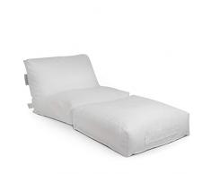 Outbag Peak Pouf, Blanc, 180 x 90 cm